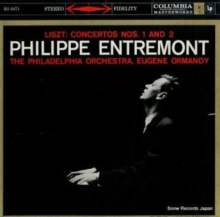 ENTREMONT, PHILIPPE liszt; concertos no.1 and 2 MS6071