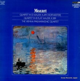 VIENNA PHILHARMONIC QUARTET mozart; quartet in d major & b flat major STS15116