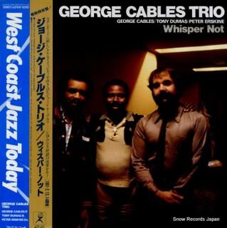CABLES, GEORGE whisper not LA27-1010
