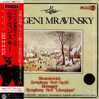 MRAVINSKY, YEVGENI shostakovich; symphony no.6 op.53 SMK-7711