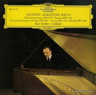 RICHTER, KARL bach; werke fur cembalo MG2240