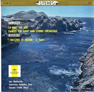 MARKEVITCH, IGOR debussy; la mer/dances for harp and string orchestra SLGM-16
