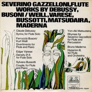 GAZZELLONI, SEVERINO flute works by debussy, busoni / weill, varese 2549002