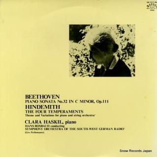HASKIL, CLARA beethoven; piano sonata no.32 in c minor OS-7117-RC