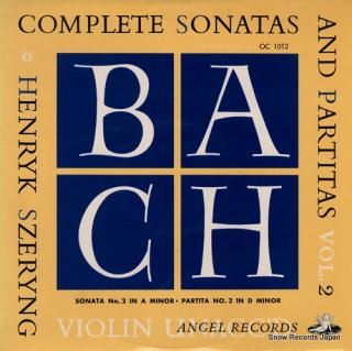 SZERYNG, HENRYK bach; complete sonatas and partitas vol.2 OC1012