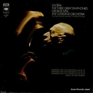 SZELL, GEORGE dvorak; the three great symphonies D3S814