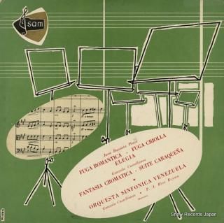 CASTELLANOS, GONZALO juan bautista plaza; fuga romantica - fuga criolla SAM2