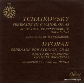 MENGELBERG, WILLEM tchaikovsky; serenade in c major, op.48 P-8060