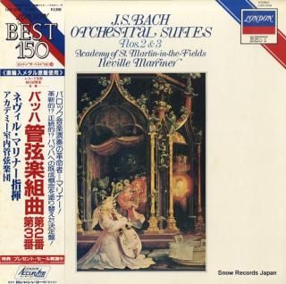 MARRINER, NEVILLE bach; orchestral suite no.2&3 L25C3149