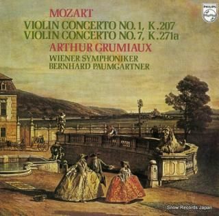 GRUMIAUX, ARTHUR mozart; concerto no.1, k.207 13PC-249