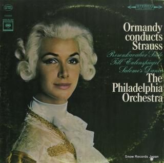 ORMANDY, EUGENE ormandy conducts strauss MS6678