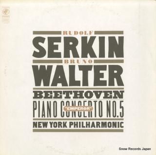 SERKIN, RUDOLF beethoven; emperor concerto Y34607