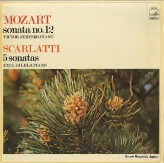 ERESKO, VICTOR mozart; sonata no.12 553062