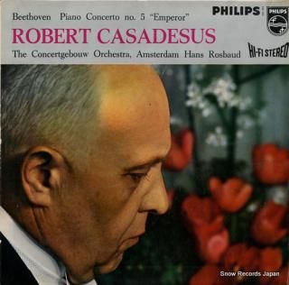 CASADESUS, ROBERT beethoven; piano concerto no.5 