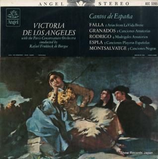 DE LOS ANGELES, VICTORIA cantos de espana ASC5285