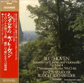 STARKER, JANOS beethoven; sonaten fur klavier and violoncello nr.3 nr.4 SLA-1207