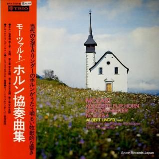 LINDER, ALBERT mozart; konzerte fur horn und orchester nr.1, 2, 3 & 4 PA-1025