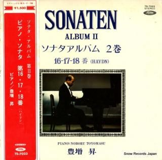 TOYOMASU, NOBORU sonaten album 2 TS-7023