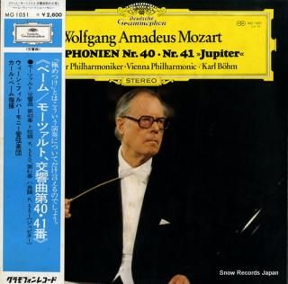 BOHM, KARL mozart; symphonie nr.40 & 41 
