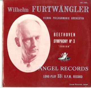 FURTWANGLER, WILHELM beethoven; symphony no.3 in e flat major,op.55 