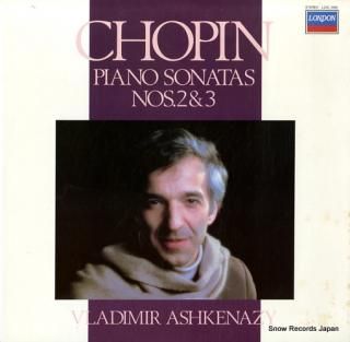 ASHKENAZY, VLADIMIR chopin; piano sonatas no.2 