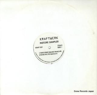 KRAFTWERK instore sampler KRAFT001