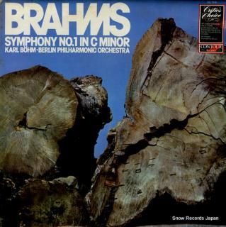 BOHM, KARL brahms; symphony no.1 in c minor CC7514
