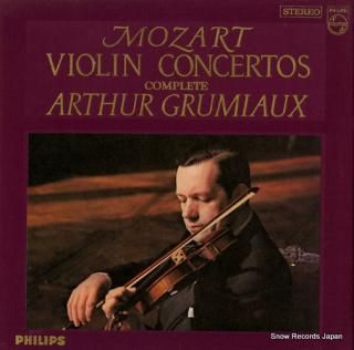 GRUMIAUX, ARTHUR mozart; violin concertos complete SFL-7981