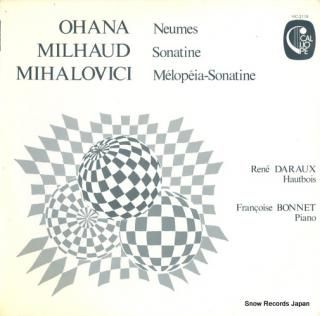 DARAUX, RENE / FRANCOISE BONNET ohana; neumes VIC-2119