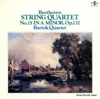BARTOK QUARTET beethoven; string quartet no.15 in a minor op.132 SLE6012