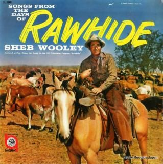 WOOLEY, SHEB songs from the days of rawhide SL-5040