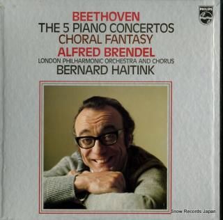 BRENDEL, ALFRED beethoven; the 5 piano concertos SFX-9639