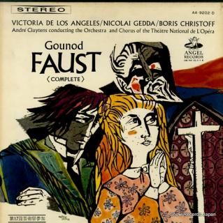 CLUYTENS, ANDRE gounod; faust complete AA.9202.D