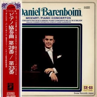 BARENBOIM, DANIEL mozart; piano concertos no.20 / no.23 AA-8509