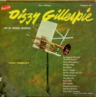 GILLESPIE, DIZZY dizzie gillespie A11