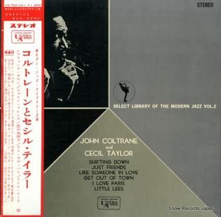 COLTRANE, JOHN, AND CECIL TAYLOR john coltrane and cecil taylor YS-752-UAJ