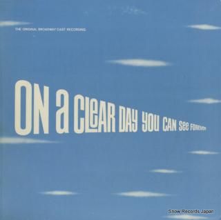 ORIGINAL BROADWAY CAST on a clear day you can see forever LSOD-2006