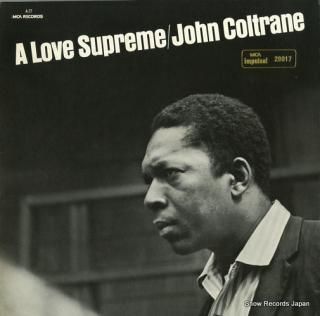 COLTRANE, JOHN a love supreme MCA-29017