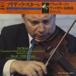 STERN, ISSAC dvirak; concerto in a minor for violin and orchestra, op.53 23AC-5