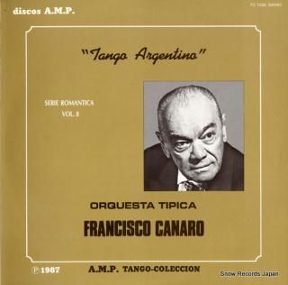 CANARO, FRANCISCO tango argentino vol.8 TC-1039