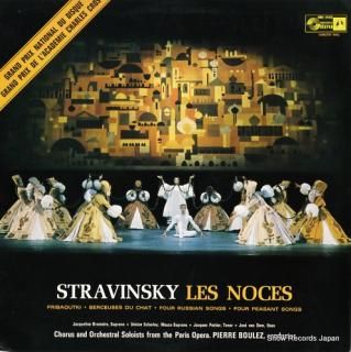 BOULEZ, PIERRE stravinsky; les noces SMS-2433