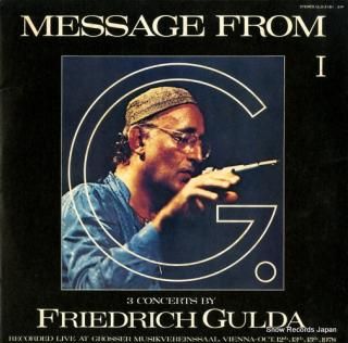GULDA, FRIEDRICH message from g.1 ULS-3181
