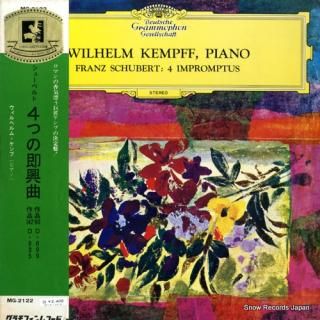 KEMPFF, WILHELM schubert; 4 impromptus MG-2122