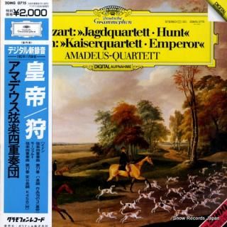 AMADEUS QUARTETT mozart; hunt / haydn; emperor 20MG0715