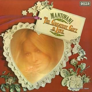 MANTOVANI the greatest gift is love SKL5216