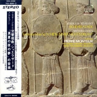 MONTEUX, PIERRE rimsky-korsakoff; scheherazade SRA-2266