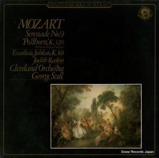 CLEVELAND ORCHESTRA, THE mozart; serenade no.9 in d major, k.320 