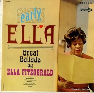 FITZGERALD, ELLA great ballads by ella fitzgerald DL74447