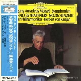 KARAJAN, HERBERT VON mozart; symphonien no.32 no.35 