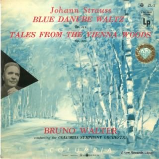WALTER, BRUNO j.strauss; blue danube waltz ZL-2